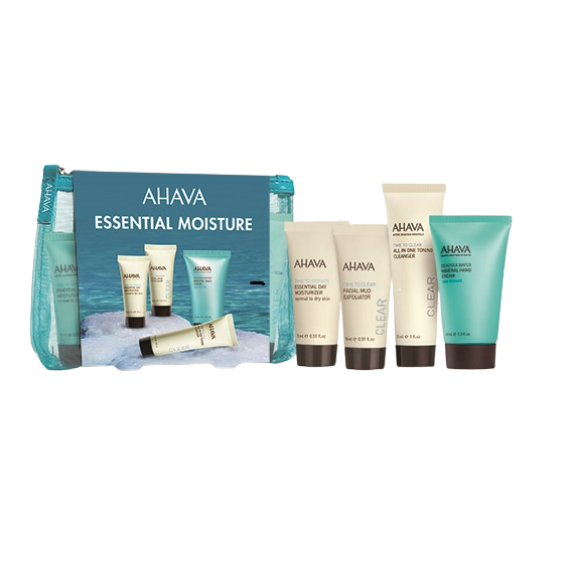 מארז לחות מפנק לפנים ולידיים - Kit Introduction Essential Moisture - AHAVA